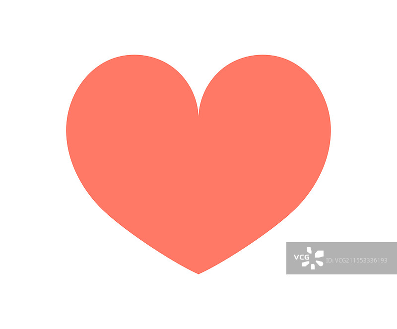 扁平数字风格的心形手势图片素材