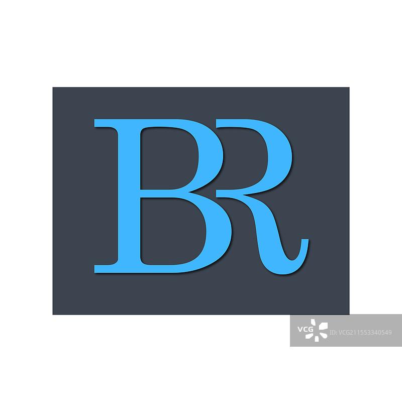 现代彩色全景线条logo设计图片素材