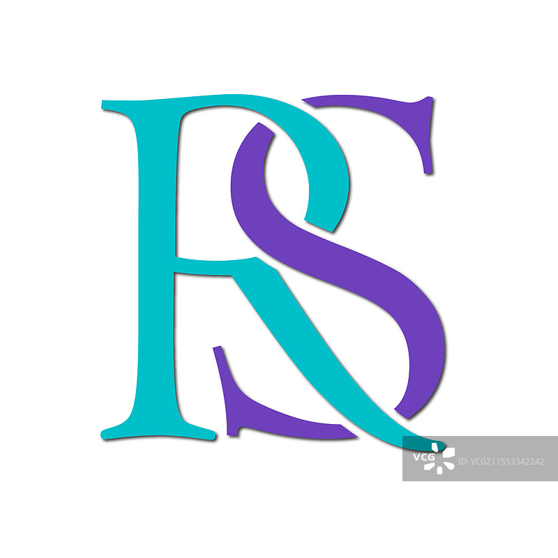 现代彩色全景线条logo设计图片素材