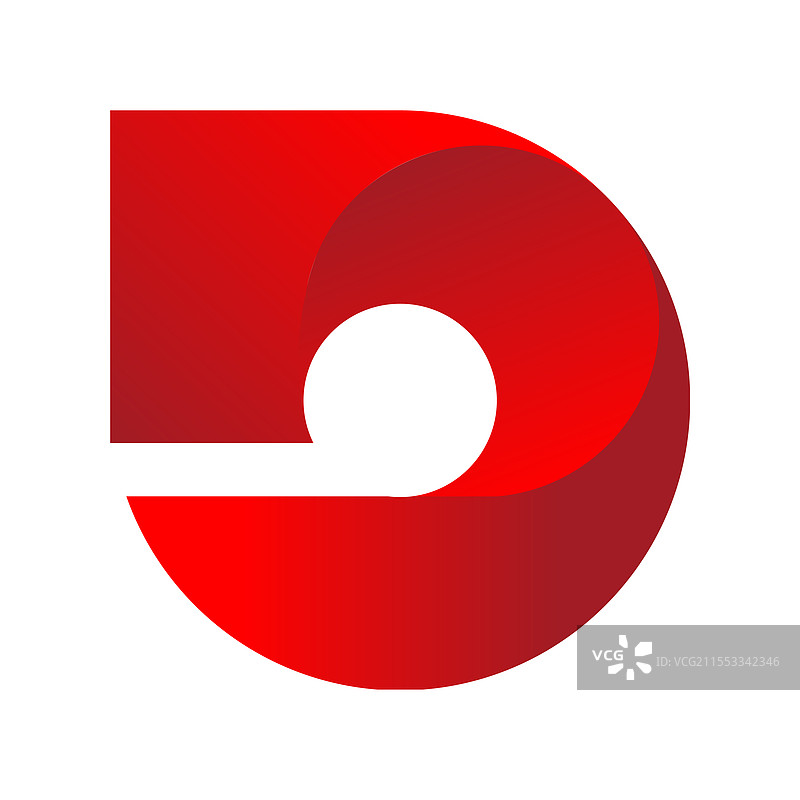 现代彩色全景线条logo设计图片素材