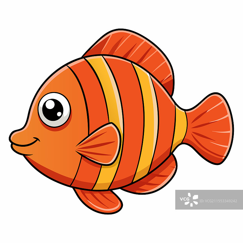 孤立的盘鱼，平放在白色背景上图片素材