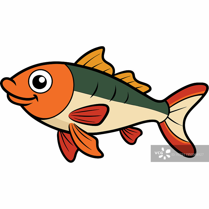 孤立在白色背景上的梭鱼图片素材