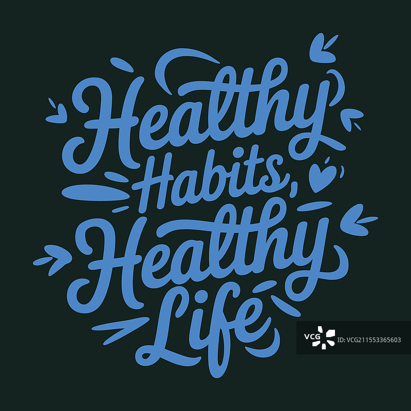 健康习惯创造健康生活（女性）图片素材