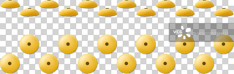 路上的减速带元素或障碍物图片素材