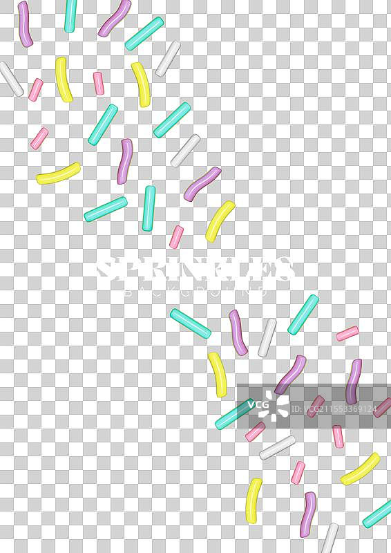 节日五彩缤纷的糖屑设计图片素材