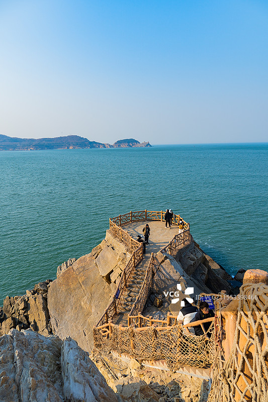 威海猫头山图片素材