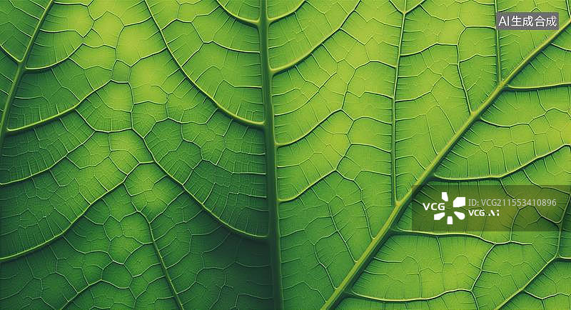 【AI数字艺术】叶脉特写纹理图片素材