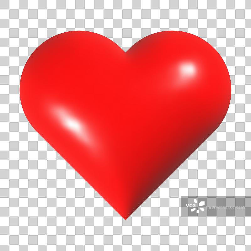 红心符号图片素材