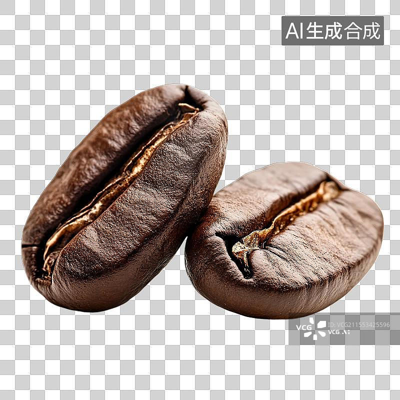 【AI数字艺术】咖啡豆图片素材