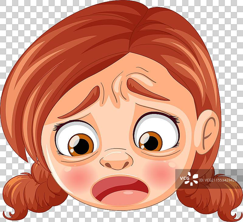 一个关心的小女孩图片素材