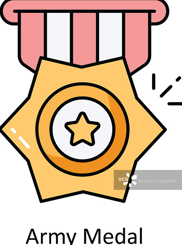 军队奖章填充图片素材