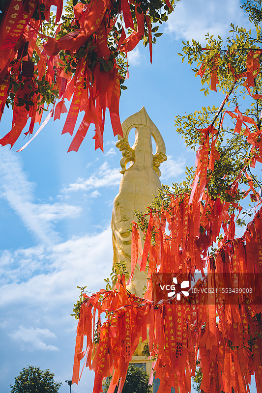 广州市番禺区莲花山望海观音图片素材