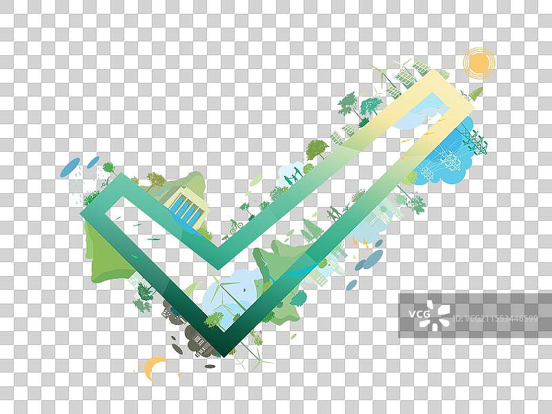 勾选标记图形 EPS 10图片素材