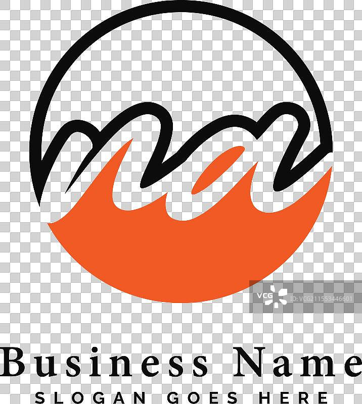 字母“na”的初始字母签名图标图片素材