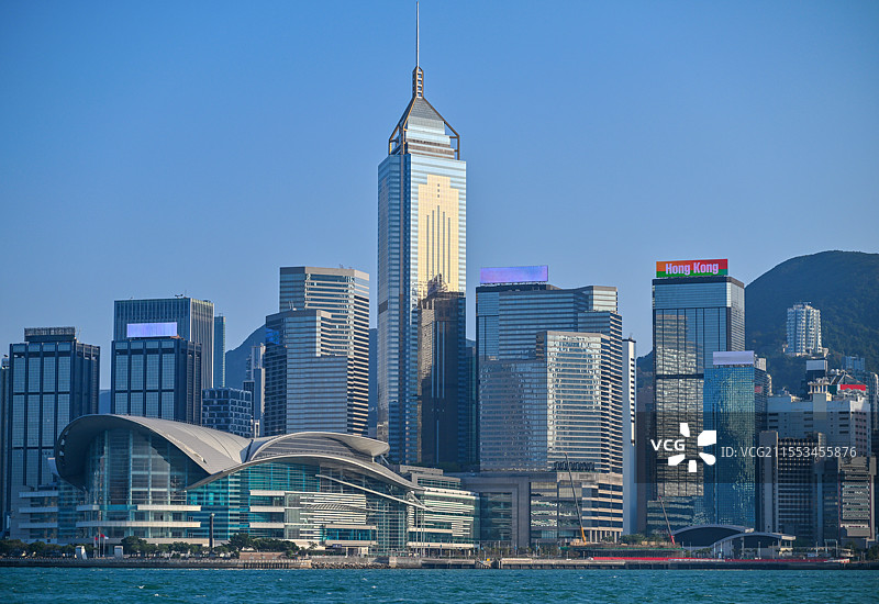香港特别行政区维多利亚港中环九龙天星小轮图片素材