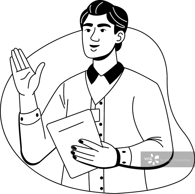 一个翻译者的象形文字图片素材