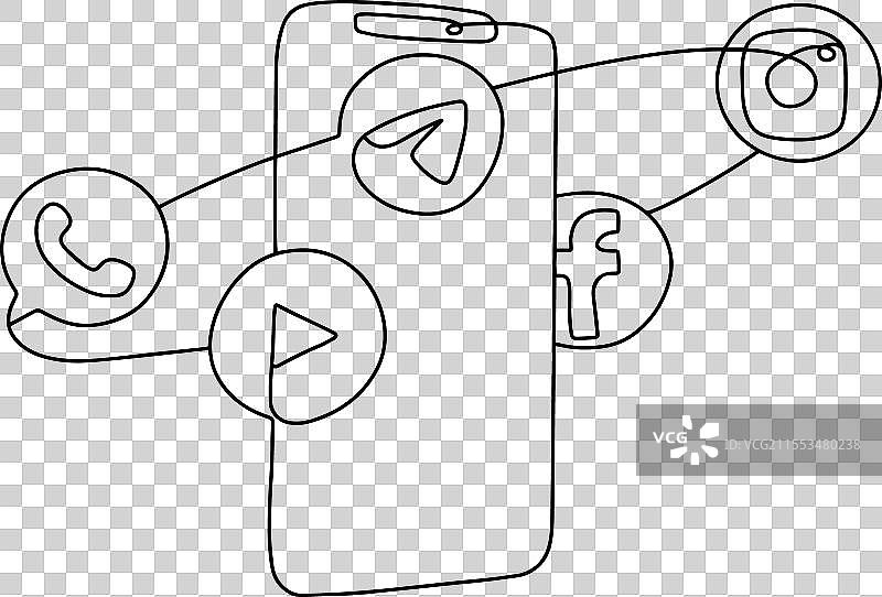 社交网络图片素材