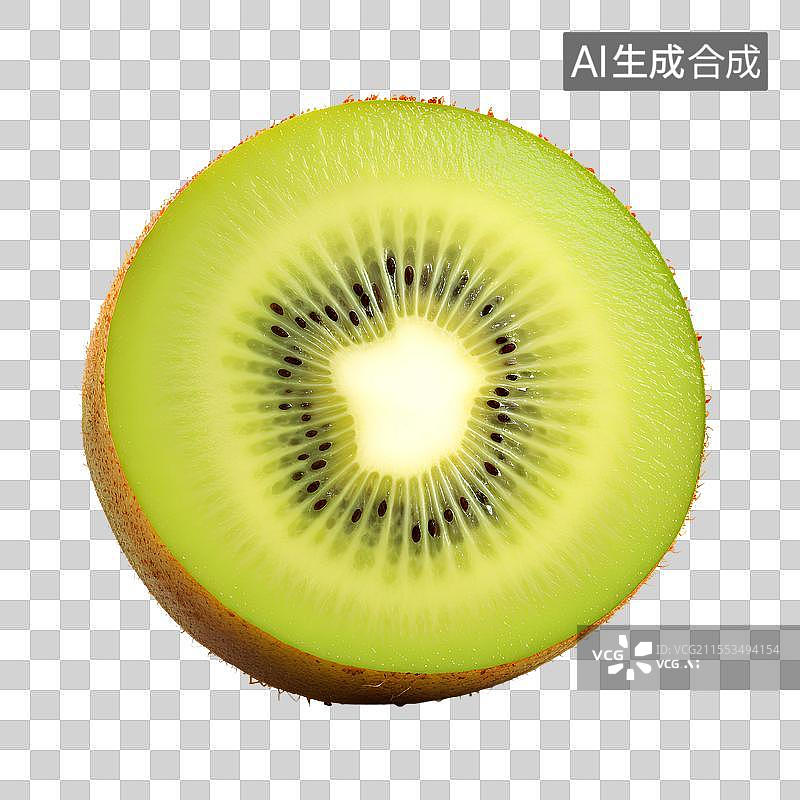 【AI数字艺术】猕猴桃，奇异果，水果免抠元素图片素材