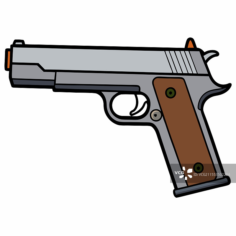 柯尔特1911手枪 警用武器 设计 军事图片素材