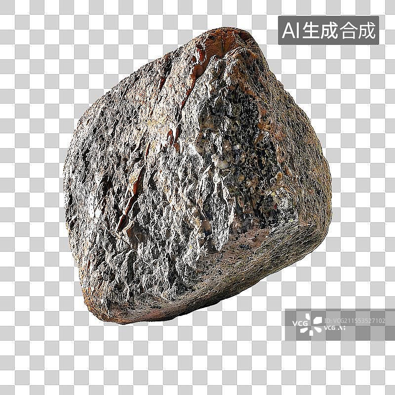 【AI数字艺术】巨大的粗糙的岩石免扣元素图片素材