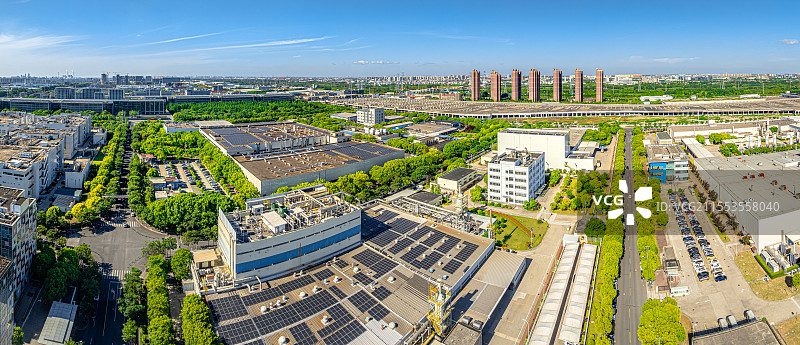 上海金湾 海立电器 巴斯夫 三电汽车 金桥经济技术开发区 浦东金桥集团产业社区培育新质生产力图片素材