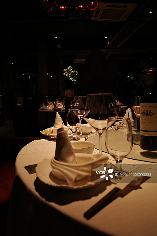 北京湖南餐厅室内景观图片素材