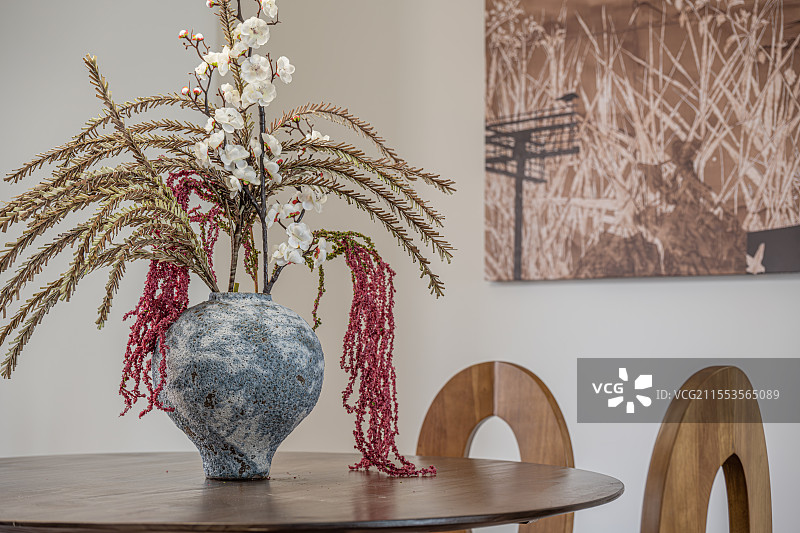 家居照片餐厅餐桌椅图片素材