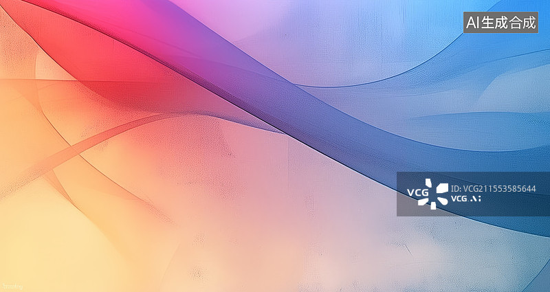 【AI数字艺术】流动线条科技创新主视觉背景幕图片素材