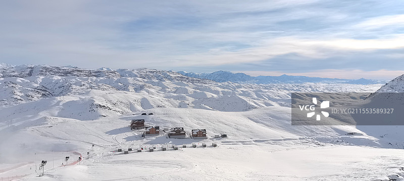 阿勒泰的将军山图片素材