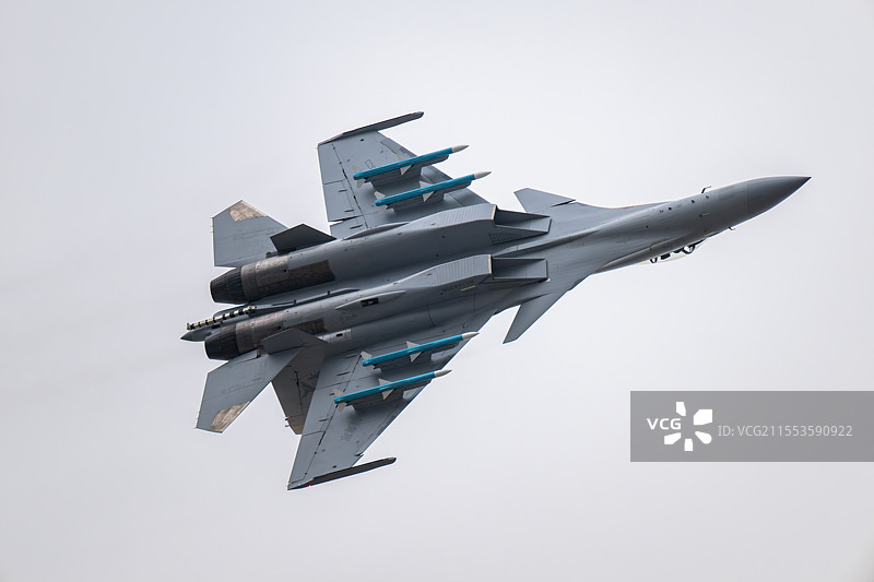 2024中国航展，歼-15战斗机。图片素材