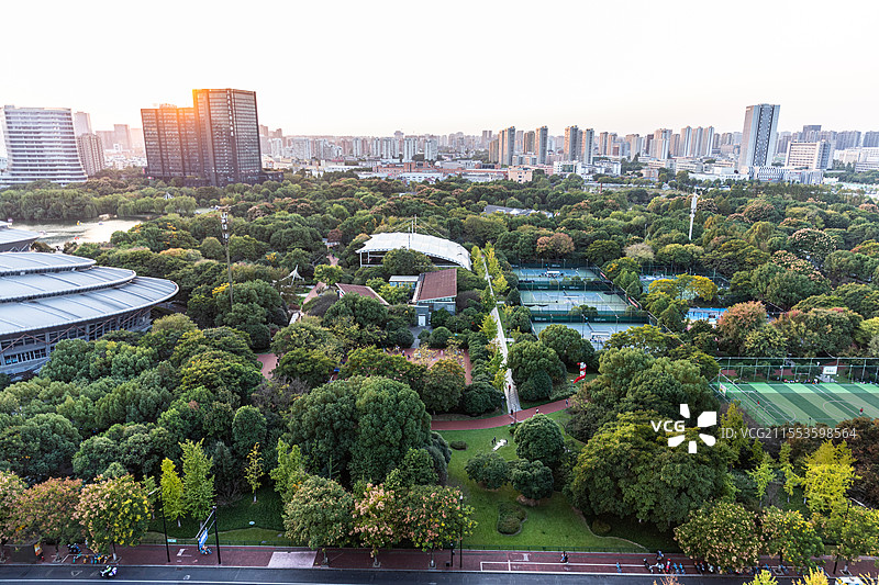 杭州城北体育公园图片素材