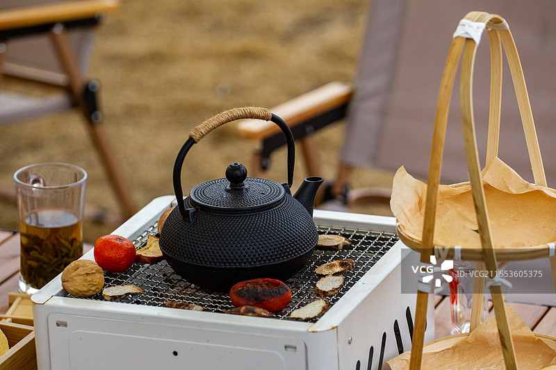 四川省绵阳市罐罐茶，休闲，围炉煮茶，饮料图片素材