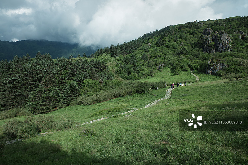 神农架板壁岩图片素材