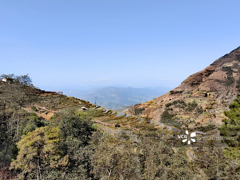 攀枝花市米易县傈僳梯田图片素材