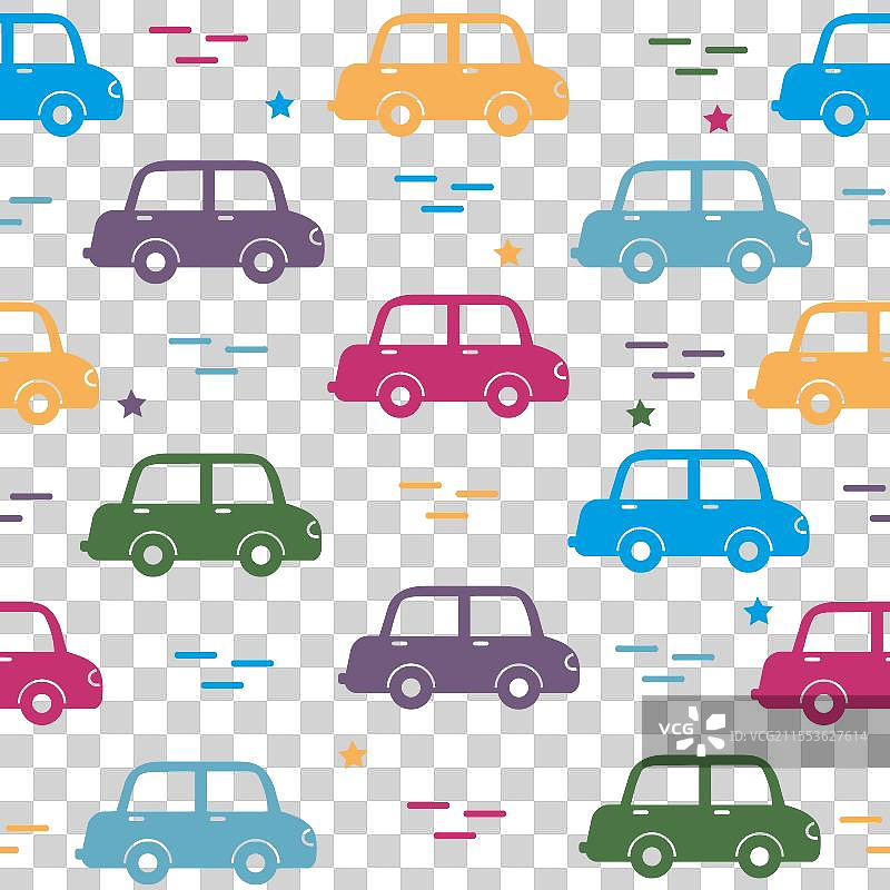 儿童卡通交通背景图片素材