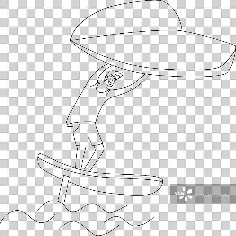 翼帆运动图片素材