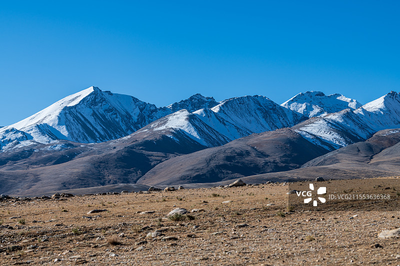 西藏日喀则萨嘎县风景图片素材
