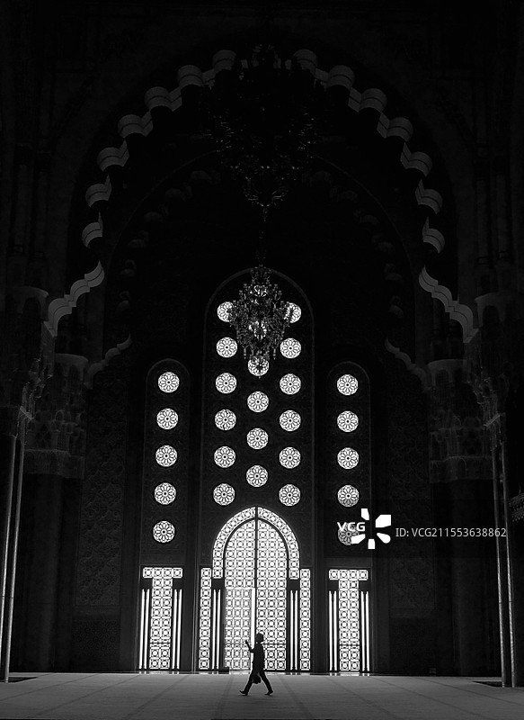 摩洛哥的清真寺图片素材