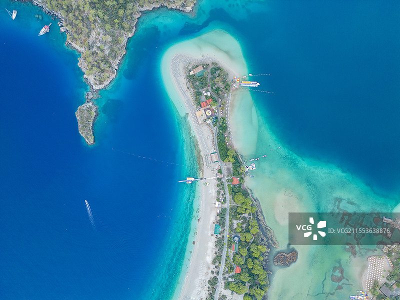 费特希耶跳岛游，绝美的地中海图片素材