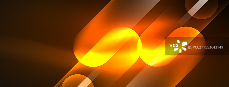 抽象设计闪烁着霓虹灯光图片素材