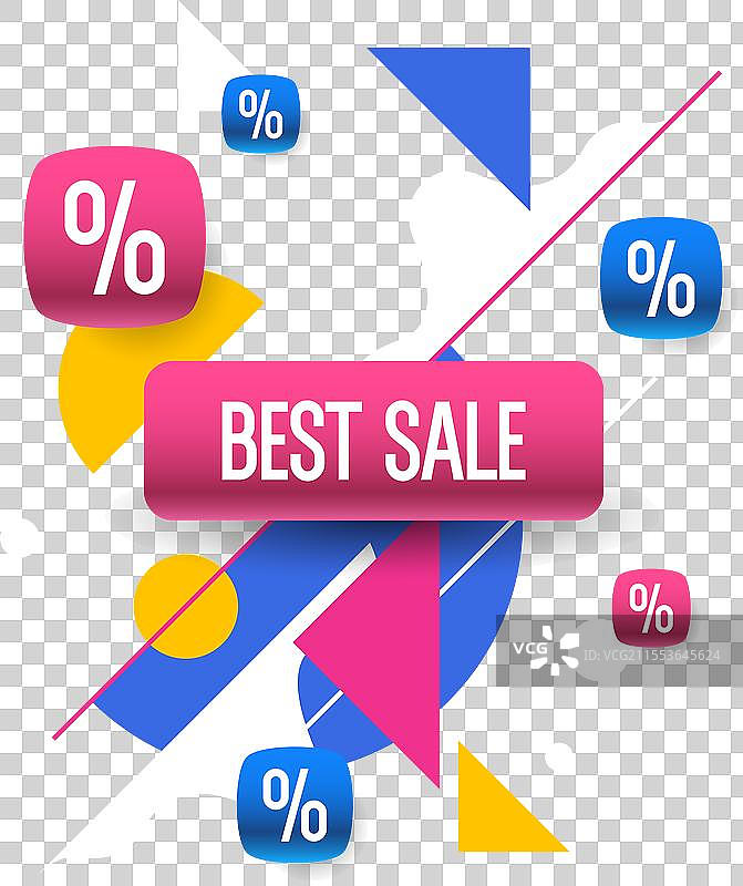 海报销售明亮的抽象背景与图片素材