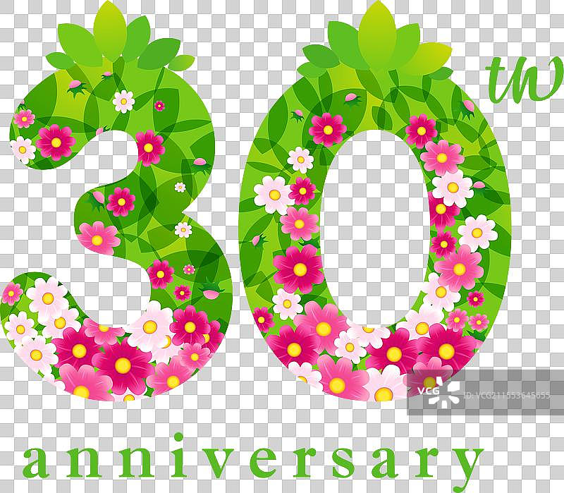 30周年自然可爱图片素材