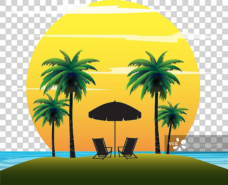 海边的天堂图片素材