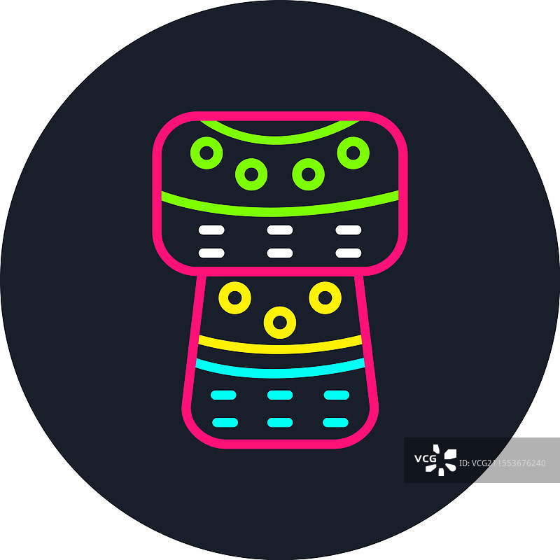 多色软木线图标图片素材