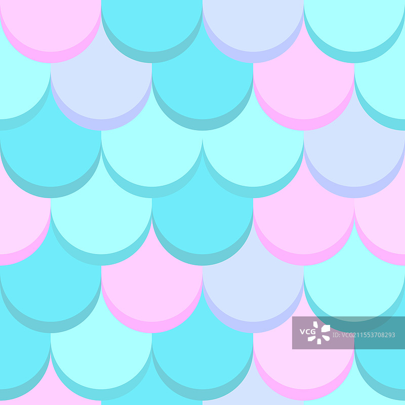 鳞片鱼的无缝图案图片素材