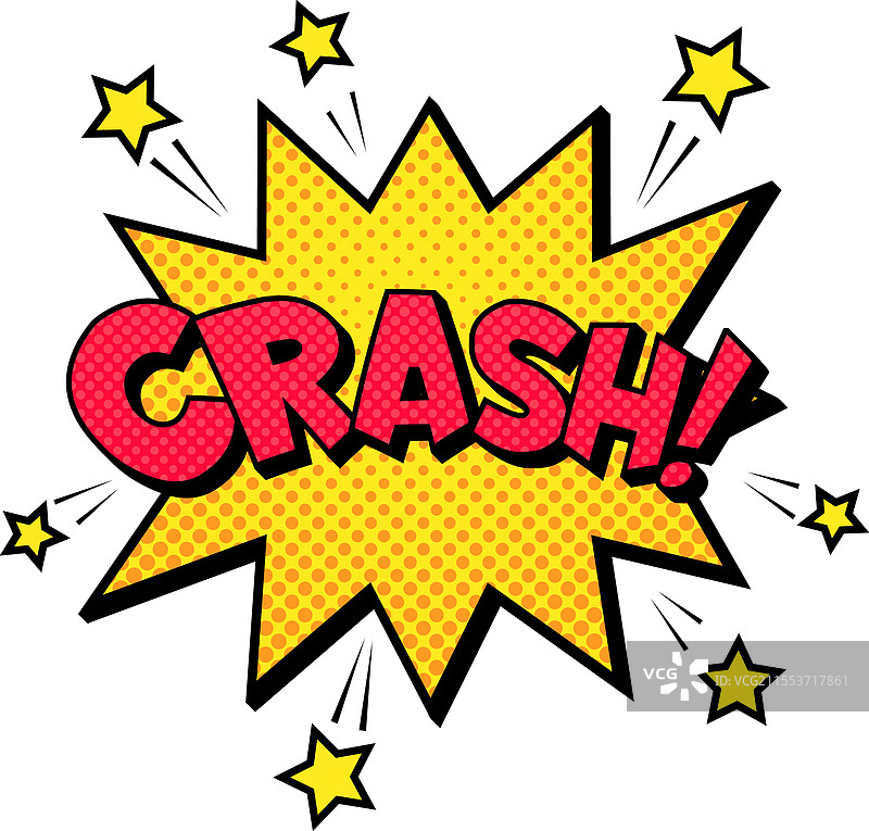 漫画书中的爆炸，伴随“轰”的字样爆炸而出图片素材