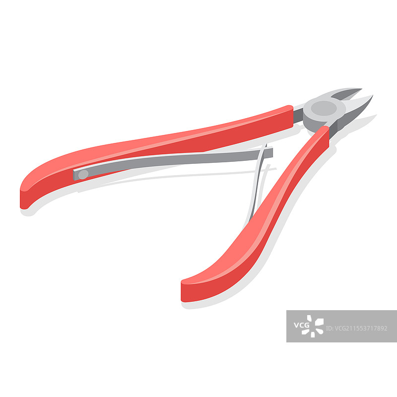 美甲的3D等距平面图图片素材