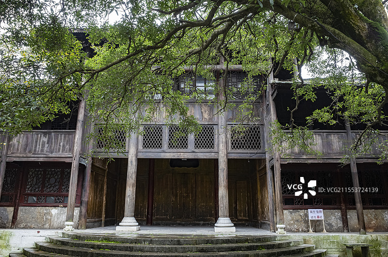 贵州安顺天龙屯堡古镇，明朝屯兵的地方，有沈万三故居、石屋等古迹图片素材
