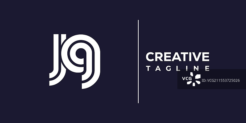 jr 抽象标志图片素材