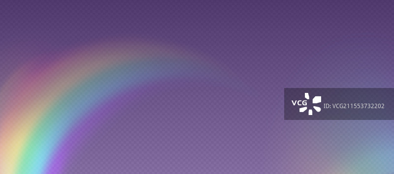 彩虹折射叠加棱镜光效图片素材